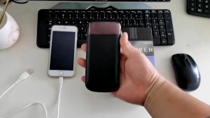 PowerBank Heavy Duty Original 100000mah with LED Light Digital Display 2 Outputs Portable Power Bank