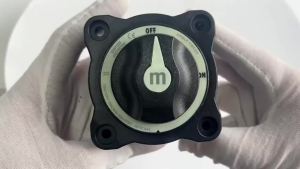 Car Auto RV Marine Boat 12V-48V 100A-300A Single Circuit Battery Selector Isolator Disconnect Rotary Switch Cut