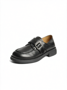 Belle | Easy-to-Wear Black Low-Top Leather Shoes