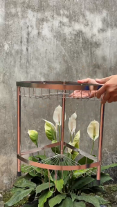 Kệ Góc Nhà Tắm Inox 2 Tầng Cao Cấp 25x25x40cm – Kệ Để Đồ Góc Tường Chống Gỉ Tiết Kiệm Diện Tích Chắc Chắn Bền Đẹp