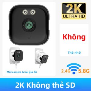Camera Cửa Sổ 2K AI Phát Hiện Con Người Tầm Nhìn Ban Đêm Đủ Màu Ghi Hình 24/7 2.4G/5.8G WiFi Âm Thanh Hai Chiều Hoạt Động Với Alexa An Ninh Trong Nhà/ngoài Trời