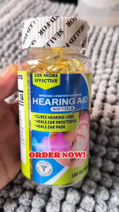Doctor Recommended Hearing Aid Softgels for Ringing Buzzing Whistling Chirping Roaring Sensitivity to Sound