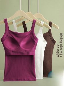 MiiOW | Áo ngực một mảnh cotton nguyên chất Catman dành cho nữ Áo ngực có đệm ngực dài che bụng Áo ngực hở lưng thời trang mùa hè
