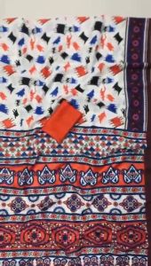 [Pre Order]Pure MulMul Cotton Saree (Normal / Ready To Wear Saree) ~ Delivery Lead Time : 10 days