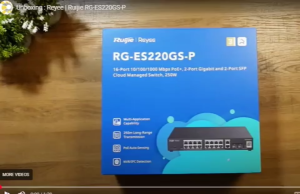 Ruijie Reyee RG-ES220GS-P (16-Port Gigabit Smart Cloud Managed PoE Switch)