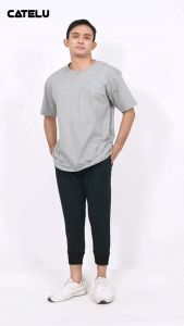 CATELU Celana Joger 7/8 Hitam - Jogger Pants Jimy