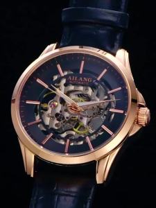 Ailang Watch Skeleton Fully Automatic Mechanical Watch Mens Watch Tik Tok Mens Watch 8629 Ding