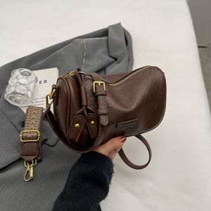 Túi Đeo Vai Đơn Thời Trang Cổ Điển Mới 2025 Túi Đeo Chéo Hình Ô Vuông Mềm Mại Cho Nữ Túi Đeo Vai Đơn Bằng Da PU Mềm Màu Trơn