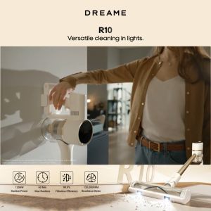 Dreame R10 Cordless Vacuum Cleaner LED Light Detector
