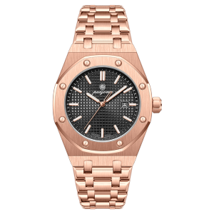 POEDAGAR Original Luxury นาฬิกาผู้ชายวันที่ Chronograph สแตนเลสสตีลควอตซ์นาฬิกากันน้ําแฟชั่นนาฬิกาข้อมือผู้ชาย