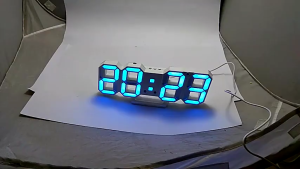 Jam Meja LED Digital Clock | Dekorasi Meja Perlengkapan Rumah Furniture Barang Unik Murah - TS-S60-W -REX-MART (BAYAR DITEMPAT/COD)