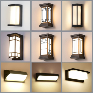 LED Outdoor Wall Light: Waterproof IP66 Motion Sensor Porch & Balcony Garden Lights
