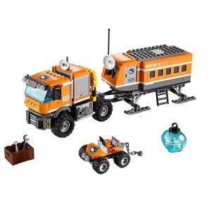 ชุดตัวต่อ MOC ซีรีส์เมือง ชุดตัวต่ออาคาร ค่ายอาร์กติก สถานฐานภูมิภาคขั้วโลก รถของเล่นผจญภัย ของขวัญสำหรับเด็ก 60035