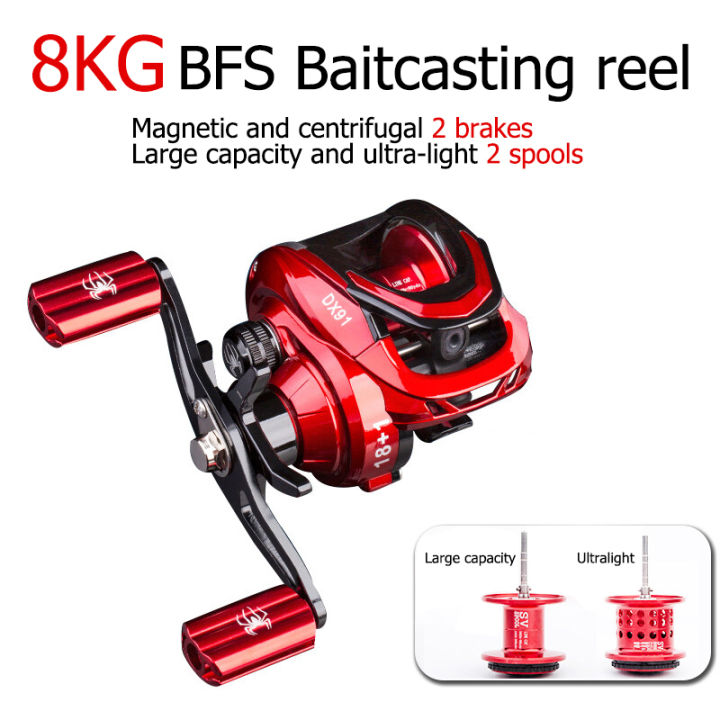 Newest BFS Casting Reel 8KG Baitcasting Reel Magnetic&Centrifugal