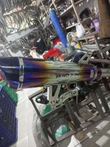 KNALPOT ORIGINAL AL RACING UNTUK X-MAX NEW DAN X-MAX OLD