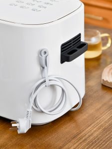 Silicone Wall-Mounted Cable Organizer Data Cable Charging Cable Holder No-Drilling Plug-In Wire Management Strap