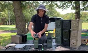 Lockable Ammo Box Can Metal box Fortress Heritage 70CAL 50CAL 30CAL Heavy Duty Military Grade Saddle Bag Side Carrier
