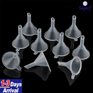 【From Manila】3/5cm Mini Funnel Small Mouth Clear Liquid Oil Funnel School Lab Supplies Kitchen Tool