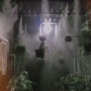 ชุดพ่นหมอก การควบคุมด้วยไวไฟและระบบไทม์เมอร์ตั้เวลาเปิด-ปิดอัตโนมัติ พร้อมใช้งาน