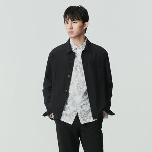 Spring New Fashion Casual Turn-down Collar Button Jacket
