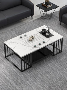 YATIANJING | Marble Tea Table with Induction Cooker
