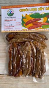 [FREESHIP 15K CHO ĐƠN 29K]Chuối Laba sấy dẻo không đường Mangline Farm Đà Lạt 500g đồ ăn vặt giảm cân thơm ngon mềm dẻo đặc sản Đà Lạt