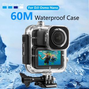 Probty 60M Diving Waterproof Case for DJI Osmo Nano Underwater dive Housing Protective Shell Accessories