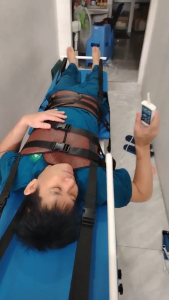 Giường kéo giãn cột sống lưng đốt sống cổ
