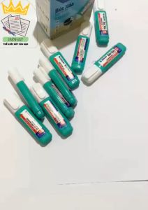 Combo Bút xóa nước Thiên Long 12ml xóa sạch nhanh khô.