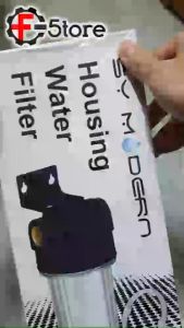 [Ready Stock] Anti-Broken Whole Housing Water Filter with Double Locking O Ring & Standard 10" Filter Cartridge Set