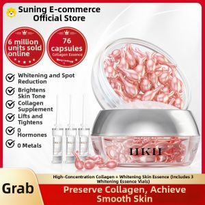 Collagen Fetal Extract Essence Liquid Moisturizing Hydrating Facial Oil Lightening Fine Lines Skin Brightening Beauty Care