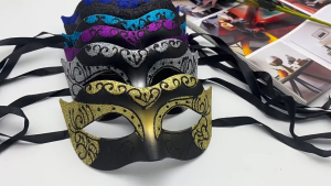 Masquerade Mask For Men Women Couple Venetian Mask For Dionysia Mardi Gras Costume Party Ball Prom Party Headdress Funny Eye Masks