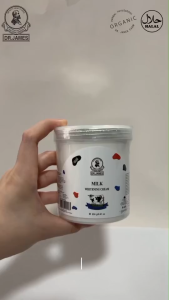 B4 DR.JAMES MILK WHITENING CREAM 250g. B4 ดร.เจมส์ มิลค์ ไวท์เทนนิ่ง ครีม