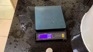 5kg/0.1g 10kg/1g Digital Electronic Kitchen Scale LCD Display Fully Waterproof Stainless Steel Measuring Weighing Baking Tool