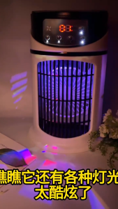 SG Portable Mist Spary Fan Cooling Fan Strong Wind Mini Desktop Fan 2 Speeds Silent Air Conditioner Can Add Water&ice