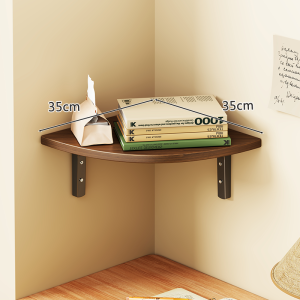 evesigar | Wall Mounted Corner Storage Shelf