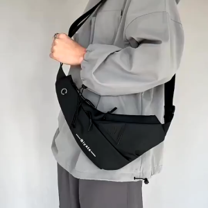 TAi.กระเป๋าสะพายไหล่ กระเป๋าคาดอก ผ้าออกซ์ฟอร์ด กันน้ํา อเนกประสงค์ สําหรับผู้ชาย
