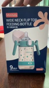 Minitutu Thermosensitive PPSU 3 IN 1 Feeding Bottle: A Safe Choice for Babies 9+ Months