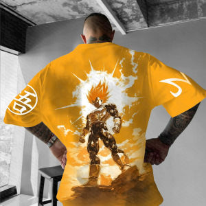 Anime Graphic T-shirt - Soft Pure Cotton Breathable & Stretchy | Comfortable Crew Neck T-shirt | Stylish Tee for Anime Fans!