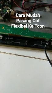 Paket Lem ACF AC 2056R & AC-7206U Untuk Merekatkat COF Ke Jalur PCB TCON + Solder T