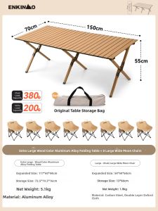 ENKINMO | Portable Camping Chair Outdoor