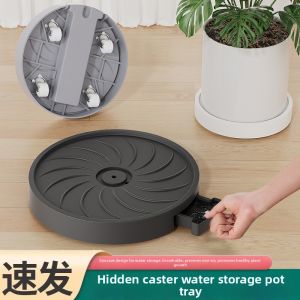 Waterproof Plant Tray Large Thickened Heavy Duty Swivel Wheels Moveable Breathable Heightening Flower Stand