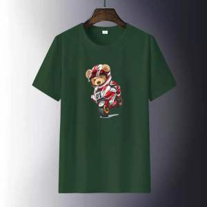 Kaos distro pria wanita gambar bear balap motor kaos t-shirt kaos oblong