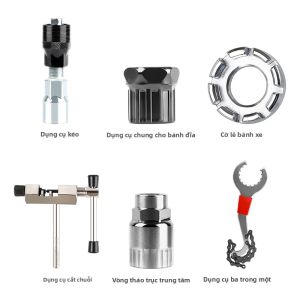 West Biking | Bộ Dụng Cụ Sửa Chữa Xe Đạp Bao Gồm Cắt Xích Trục Freehub Và Phụ Kiện Tháo Rời