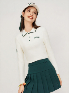 RYDER CUP EST.1927 | Long Sleeve Fall Preppy Style Comfortable Sporty Polo Shirt