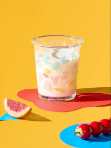 CAROTE | Cute Ins-style Glass Cup for Home Use