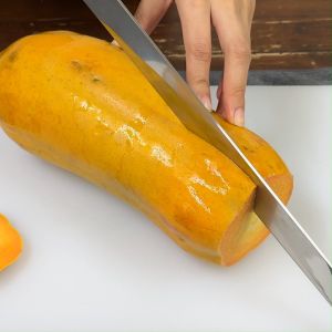 QWARE Stainless Steel Straight Edge Slicing Knife (Black/White) (10/12 inch)