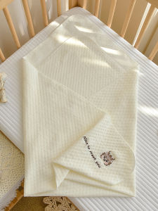 Pure Cotton Baby Wrap Swaddle Blanket Lightweight Newborn Baby Wrap for All Seasons Delivery Room Baby Wrap Soft Fabric Infant Wrap