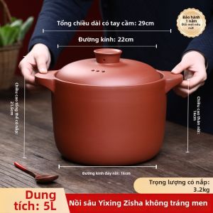 SHUDUODUN | Nồi Đất Chống Nóng Không Men