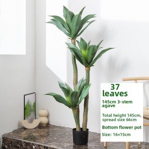 FENGHONGTAO | Simulated Iron Tree Agave House Decor Plant